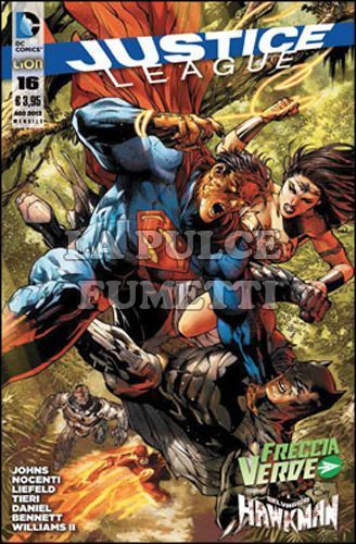 JUSTICE LEAGUE #    16